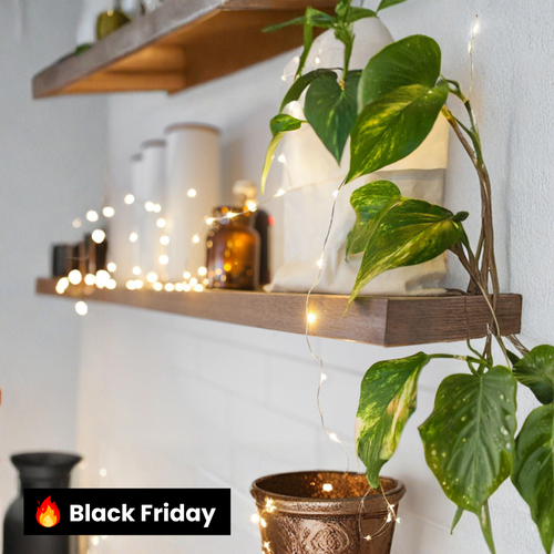 100 Micro Luzes de Fada LED Brancas Quentes